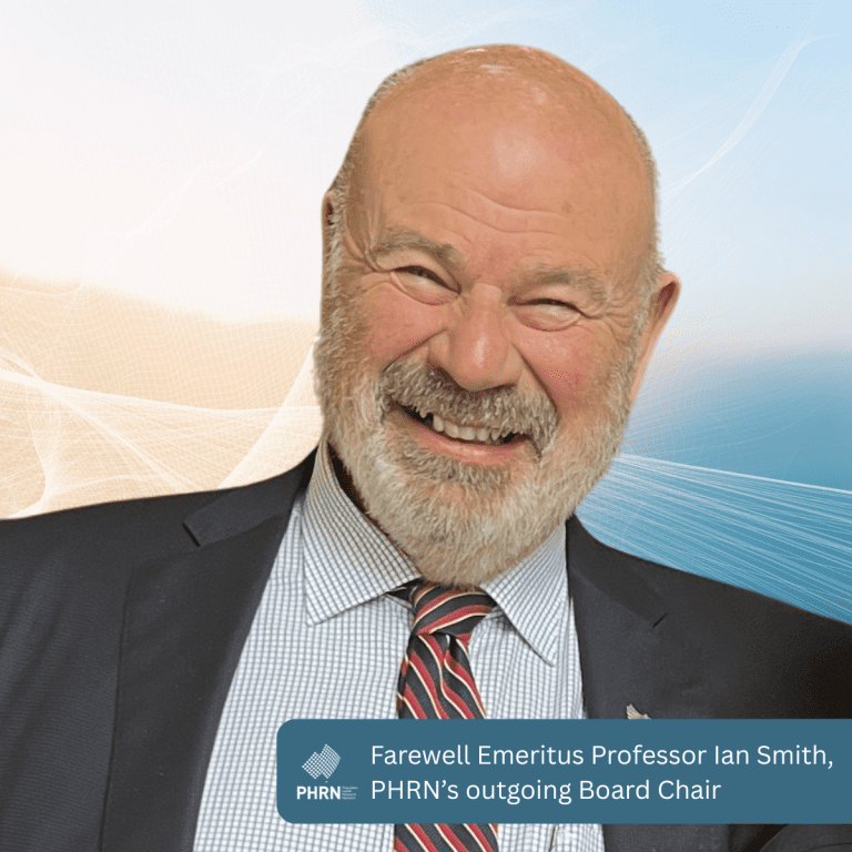 Farewell Professor Ian Smith